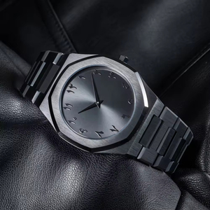 Reloj de Pulsera de Cuarzo para Hombre, Personalizado, Casual, Ultrafino, Negro, de Moda, de Acero Inoxidable, de Lujo - Product Image 3