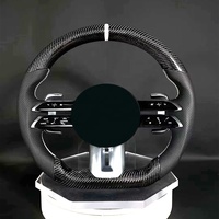 Mercedes-Benz W211 için Oto Parçası Karbon Fiber Direksiyon Simidi Direksiyon Simidi Kaplamaları Direksiyon Simidi