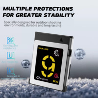 Meilleure vente personnalisée Odm Compact Flash Cfexpress Type B 128 Go Carte mémoire Express pour le stockage d'appareils photo numériques Cartes mémoire rapides