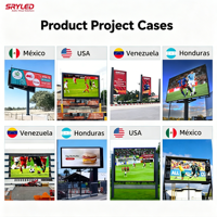 Letrero Publicitario LED Personalizado para Exteriores P8 Impermeable IP65 con Mantenimiento Frontal Fijo, Cartel de Negocios, Pantalla LED