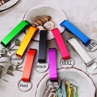 Porte-clés ouvre-bouteille personnalisé avec logo, en alliage métallique durable, pour cadeau promotionnel