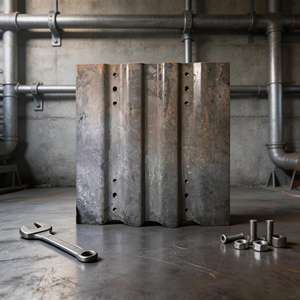 A02003 Plaque ondulée pour quincaillerie de <span class=keywords><strong>remorque</strong></span> / Plaque de renfort pour quincaillerie de <span class=keywords><strong>remorque</strong></span> - Product Image 3