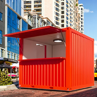 Hochwertiges Erweiterbares Containerhaus 20ft/40ft aus Stahl-Sandwichpaneelen zum Verkauf Neu und Gebraucht