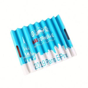 Custom Promotion High Quality Portable Folding Paper Clapper <b>Banner</b> With Imprint Logo - Product Image 1