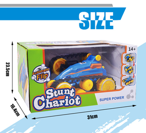 Chariot de combat RC tout-terrain à grande vitesse avec retournement à 360° pour enfants, idéal pour les aventures ludiques en intérieur et en extérieur - Product Image 3