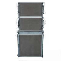 RIY-112 Enceintes professionnelles passives à aimant néodyme 4/8 Ohm, enceinte line array métallique simple de 12 pouces pour scène, festivals de musique
