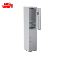 Casier de rangement scolaire pour le sport avec serrure à clé, armoire métallique démontable pour salle de sport