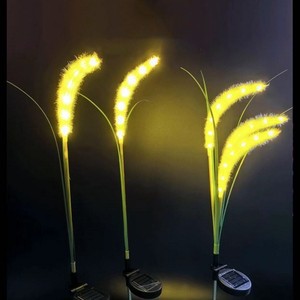 Al Aire Libre impermeable simulación perro cola hierba luces Parque Jardín paisaje luces solares césped tierra luces - Product Image 4