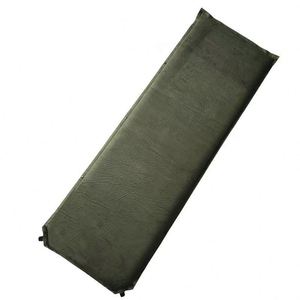 Outdoor Automatic Inflatable <b>Mattress</b> 5-8CM Thick Suede Moisture-proof Sleeping Mat for Camping Lunch Break Hike HSI Model 0109B - Product Image 6