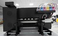 Impresora DTF A3, Máquina de Transferencia Térmica Directa a Película, Impresora de Tinta Blanca para Prendas, Máquina de Impresión de Camisetas y Sudaderas