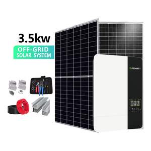 Sunlit profesyonel 3.5kw kapalı ızgara güç istasyonu pil olmadan çatı kullanımı için profesyonel üreticisi - Product Image 1
