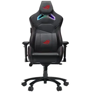 네덜란드 시장 인기있는 ROG Chariot RGB 게임용 의자 레이싱 카 스타일 인체 공학적 디자인 의자 메모리 헤드셋 및 요추