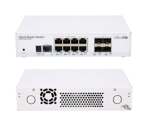 <span class=keywords><strong>Mikrotik</strong></span> CRS112-8P-4S-IN 4 SFS Gigabit Ethernet có dây PoE định tuyến chuyển đổi với QoS SNMP VLAN Stackable Máy tính để bàn 1 năm bảo hành - Product Image 3