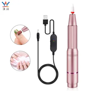 Cordless elétrico arquivo profissional recarregável acrílico Gel portátil Nail Drill Machine Kit Manicure Pedicure Nail Set