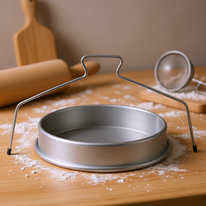 Coupe-base à gâteau en métal 38 cm, outil de décoration de pâtisserie - Product Image 2