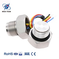 Sensor tekanan cairan piezo-resitif 1,5ma 10V, sertifikasi CE kualitas tinggi, pengukur air & Minyak 1ms untuk deteksi tekanan