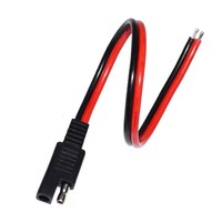 Câble d'extension de connecteur SAE 2 broches prise de déconnexion rapide pour moto de voiture