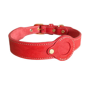 Rarlon OEM Pet Products <span class=keywords><strong>S</strong></span> M <span class=keywords><strong>L</strong></span> collare per cani Airtag regolabile in pelle - Product Image 5