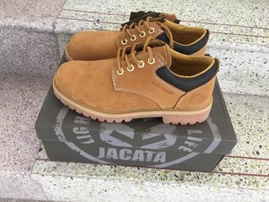 <span class=keywords><strong>Botas</strong></span> Marrones Hechas de Cuero Vacuno de Primera Calidad, <span class=keywords><strong>Botas</strong></span> <span class=keywords><strong>Martin</strong></span> Casuales para Hombre y Mujer, Diseño Antideslizante - Product Image 6