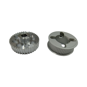 Originale fabbrica T2.5 6061 6063 alluminio trapezoidale dente cinghia di distribuzione puleggia - Product Image 4