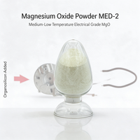 Poudre d'oxyde de magnésium de qualité électrique pour températures moyennes-basses MED-2 pour éléments chauffants en tube de fer