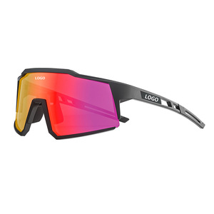 <b>Cycling</b> Glasses Full Rim Spherical Lens TR90 Frame Polycarbonate UV Protection Anti Slip Outdoor Sports Men's - Product Image 1
