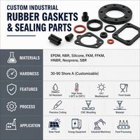 Junta de Goma de Silicona EPDM Resistente a la Intemperie, Tira de Sellado Extruida y Moldeada, Forma Personalizada, Proveedor OEM, Calidad Duradera, Venta al por Mayor