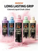 Craie Liquide Colorée 50ml 100ml 200ml 250ml Couleurs Personnalisées Carbonate de Magnésium Vente en Gros en Vrac Tailles de Bouteilles Assorties