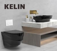 Forme ondulée or luxe mur suspendu lavage sans rebord cuvette de toilette bassin ondulé ensemble céramique galvanoplastie plein motif doré toilette