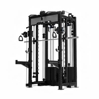Nuevo Diseño, Venta Caliente de Fábrica: Máquina Smith Comercial para Sentadillas con Cable Cruzado y Rack de Entrenamiento Integral para Gimnasio
