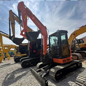 Used Hitachi ZX55 Mini Excavator <b>Small</b> Construction Machinery From Japan 5ton Operating <b>Weight</b> - Product Image 5