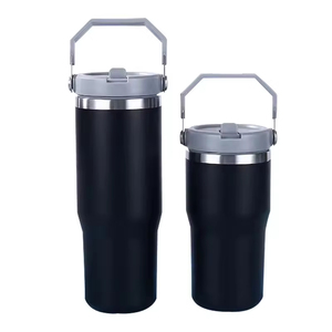 30oz/900ml Stainless Steel Eco-Friendly Leak-Proof BPA Free Vacuum Insulated Thermal Mug Handle Office Camping Party Gift <b>Cup</b> - Product Image 6