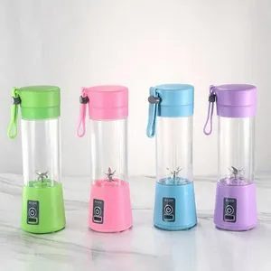 Plastic Handleiding Blender Usb Oplaadbare Mini Juicer Vruchtensap Cup Mixer Draagbare Elektrische Mini Blender
