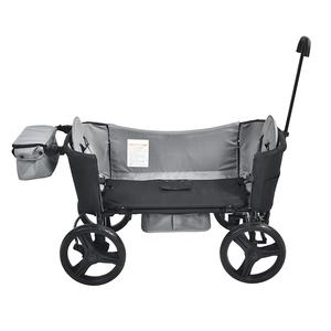 <span class=keywords><strong>Poussette</strong></span>-chariot multifonctionnelle pour bébé, nouvelle mode personnalisée, chariot de plage pliable, <span class=keywords><strong>poussette</strong></span> <span class=keywords><strong>double</strong></span> à quatre grandes roues - Product Image 4