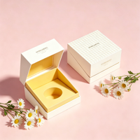 Boîtes d'emballage personnalisées haut de gamme pour produits cosmétiques et de soin de la peau, y compris des boîtes cadeaux à couvercle rabattable pour crème pour le visage, crème pour les yeux