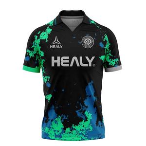 HEALY Maglia da <span class=keywords><strong>Calcio</strong></span> Alla Moda e Resistente, Traspirante, ad Asciugatura Rapida, Leggera, a Maniche Corte, per Tutte le Stagioni, Top Sportivo Trendy - Product Image 2