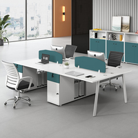 Poste de travail de bureau, espace ouvert, bureau modulaire, bureau d'ordinateur, Table de travail, bureau