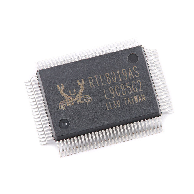 RTL8019AS-LF TQFP-100 Full Duplex Ethernet Controller Chip IC