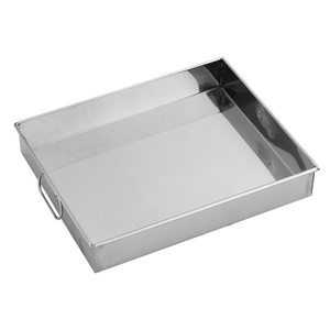 Moule à base plate pour <span class=keywords><strong>plaque</strong></span> carrée à <span class=keywords><strong>angle</strong></span> droit en acier inoxydable pour le refroidissement et la mise en forme de gâteaux à la vapeur - Product Image 1
