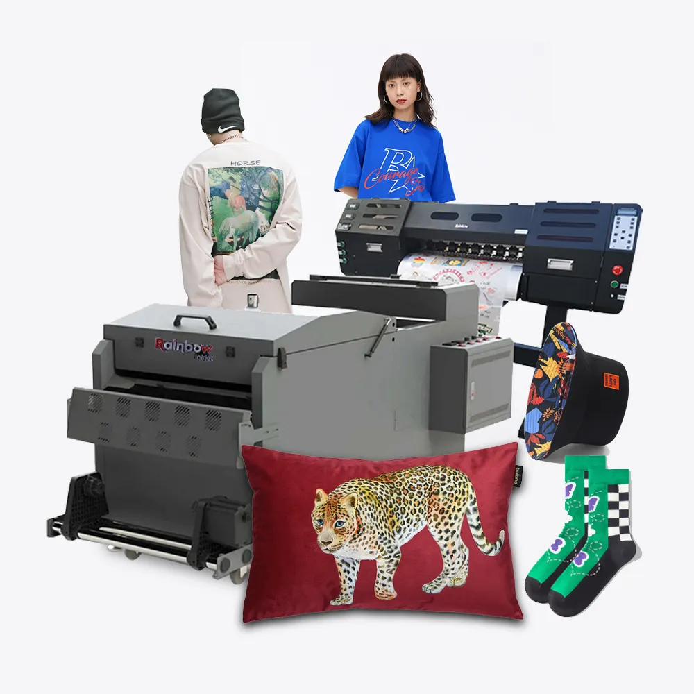 Máquina de impresión de inyección de tinta a3, impresora Nova 60 dtf, de alta calidad, para todas las camisetas a color