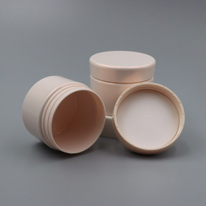 Tùy chỉnh vòng <span class=keywords><strong>100ml</strong></span> trắng kem Jar chăm sóc da Lotion <span class=keywords><strong>Tank</strong></span> Rỗng Mỹ phẩm bao bì kem có thể với nắp - Product Image 2