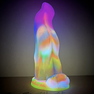 Dildo de Silicona Líquida con Forma de Lengua de Lobo, Brillante en <span class=keywords><strong>la</strong></span> Oscuridad, Tapón Anal de Animal, Juguete Sexual de Fantasía para Parejas - Product Image 5