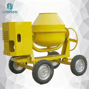 เครื่องผสมคอนกรีต CM350-2A แบบ 2 ล้อ สำหรับงานก่อสร้างบ้านในชนบทและงานก่อสร้างถนน - Product Image 6