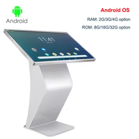 OEM Touch LCD Display Kiosk 21.5/32/43 Inch Digital Menu Boards for Retail Store Education Outdoor Shopping Malls
