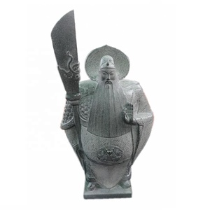 Estatua de <span class=keywords><strong>Buda</strong></span> Guangong <span class=keywords><strong>Chino</strong></span> de Mármol Blanco Pulido, Estatua de Kwan Kong, Escultura de Guan Yu - Product Image 6