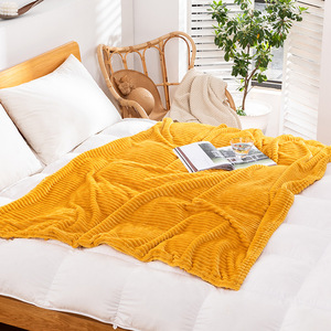 Couverture Polaire Unie en Flanelle OEM & ODM HESEN pour Sieste, Loisirs, Canapé et Climatisation - Product Image 5