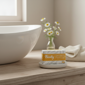 Biolly Barra de Belleza Calmante de Manzanilla 150g - Fórmula Desintoxicante de Alto Rendimiento Sin Sulfatos - Product Image 3