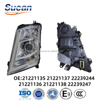 Phares adaptés aux Volvo FH16 et FH4, gauche et droite : 21221135, 21221137, 22239244, 21221136, 21221138, 22239247
