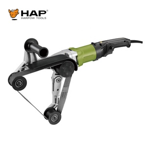 Harpow Power Tool 800W 7A Polisseuse de tuyaux à vitesse variable Ponceuse à bande Machine <span class=keywords><strong>électrique</strong></span> pour le polissage des métaux en acier inoxydable - Product Image 4
