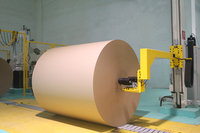 Vente en gros de feuilles de fabrication de boîtes en carton ondulé à cannelures moyennes biodégradables, haute résistance, faible absorption d'eau